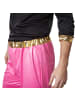 tectake Farbenprächtiges, zweiteiliges Disco-Outfit, schwarz/pink