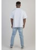 SikSilk Jeans Slim Fit - Slim Fit - in Washed Light Blue