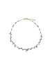 Luxenter Halskette Totez mit 18 Karat Gold-Finish – TOTEZ