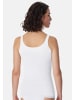 UNCOVER BY SCHIESSER Unterhemd / Tanktop Cotton in Weiß / Sand
