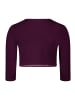 Vera Mont Bolero-Jacke figurbetont in Shiny Aubergine