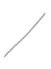 Adeliás Damen Armband aus 925 Silber mit Zirkonia 19 cm in silber
