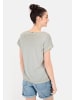 Camel Active T-Shirt aus softem Modal-Baumwollmix in Greige