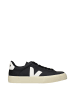Veja Schwarz Leder Low Top Sneaker