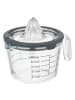 5five Simply Smart Zitruspresse aus Glas NEO, 500 ml in Grau, 13 x 13 x 19 cm