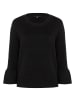 More & More Feinstrickpullover in black