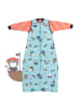 Schlummersack Babyschlafsack, 1.0 TOG in Hellblau-Rot