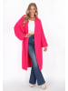 IZIA Cardigan in fuchsia