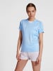 Hummel Hummel T-Shirt Hmlcore Multisport Damen Atmungsaktiv Schnelltrocknend in ARGENTINA BLUE