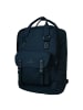 Doughnut Macaroon Large Meditative Dark 20 - Rucksack 45 cm (sand) in midnight blue