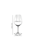 RIEDEL Glas 4er Set Cabernet / Merlotgläser Performance in Transparent 834 ml in transparent