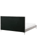 Beliani Doppelbett AMBERT in Grau - (W) 188 x (H) 102 x (L) 212 cm