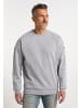 DreiMaster Vintage Sweatshirt Mit Rundhals in Grau Melange