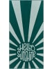 Erwin Müller Jacquard Strandtuch in oliv-jade