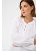 KAFFE curve Bluse langarm KCnoelle Regular fit in Optical White