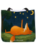 Mr. & Mrs. Panda Shopper Tasche Fuchs Sterne Design ohne Spruch in Weiß