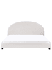 Beliani Doppelbett VAUCLUSE in Weiß - (W) 194 x (H) 112 x (L) 214 cm