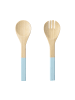 Butlers Salatbesteck 2-tlg. BAMBOO in Pastellblau