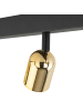 Licht-Erlebnisse Spot Strahler (B)18 x (L)84 x (H)16 cm in Schwarz Gold