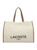 Lacoste Heritage Canvas Shopper Tasche 40 cm in natural tan