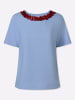 Heine Bluse in eisblau