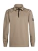 Petrol Industries Halb-Zip Pullover Skagit in Braun