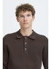 CASUAL FRIDAY Strickpullover CFABEL MILANO POLO KNIT in Braun