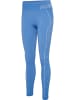 Hummel Hummel Leggings Hmlte Multisport Damen Dehnbarem Schnelltrocknend Nahtlosen in RIVIERA/BLUE BELL MELANGE