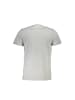 cavalli CLASS Graues Baumwoll-T-Shirt