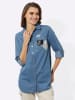 WITT WEIDEN Longbluse in blue-bleached