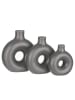 Butlers Mini-Vase LOOPY 6er-Set in Grau