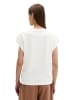 Marc O'Polo V-Neck-T-Shirt relaxed in White Cotton