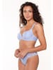 Linga Dore String DAILY in Misty blue jacquard