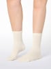 Nur Die  Freizeitsocken Socken Good Vibes Tennissocken in HERZ ROT