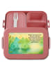 Mr. & Mrs. Panda MEPAL Bentobox Frosch Liebe Design mit Spruch in Rot Pastell
