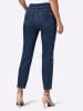 WITT WEIDEN 5-Pocket-Jeans in blue-stone-washed