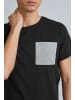 BLEND T-Shirt BHBenedikt in Nachtschwarz