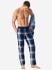 Schiesser Pyjamahose Mix Relax in royal
