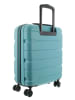 Franky 55er Spinner A-B-S13 Handgepäck Hartschalenkoffer mit TSA-Schloss Aqua