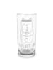 Mr. & Mrs. Panda Longdrinkglas Bär Kommunion mit Spruch in Transparent