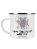 Mr. & Mrs. Panda Becher Halloween Hexen mit Spruch in Weiß