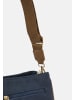 GianMarco Venturi Schultertasche in DARK BLUE