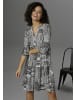 Aniston CASUAL Sommerkleid in schwarz-weiß