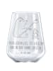 Mr. & Mrs. Panda Bordeauxglas Igel Grillen mit Spruch in Transparent