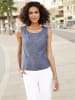 WITT WEIDEN Blusentop in jeansblau