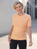 WITT WEIDEN Kurzarmpullover in apricot