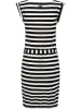 ragwear Sommerkleid Tagg Stripes in Black