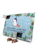 Mr. & Mrs. Panda Advents-Teekalender Einhorn Hexe mit Spruch in Eisblau