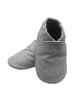 Bemesu Baby-Leder-Laufschuhe, komfortabel mit rutschfester Sohle - Grau