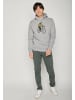 GreenBomb Hoodie Animal Wolf in Heidekraut Grau